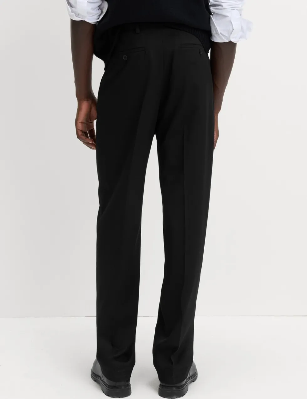 Relaxed Fit Smart Stretch Trousers