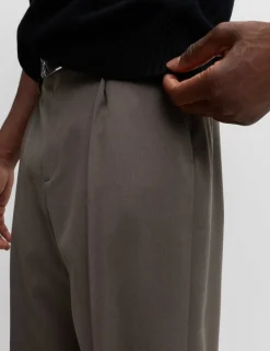 Relaxed Fit Smart Stretch Trousers