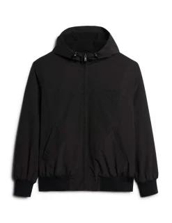 Relaxed Fit Surplus Hooded Bomber Jacket