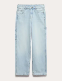 Relaxed Pure Cotton Carpenter Jeans (6-16 Yrs)