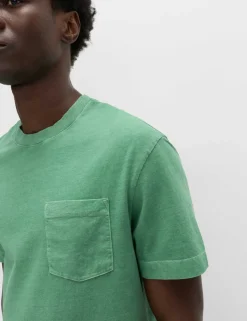 Relaxed Pure Cotton Garment Dyed T-Shirt