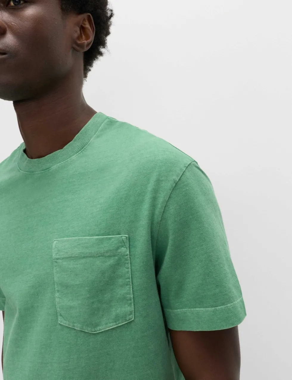 Relaxed Pure Cotton Garment Dyed T-Shirt