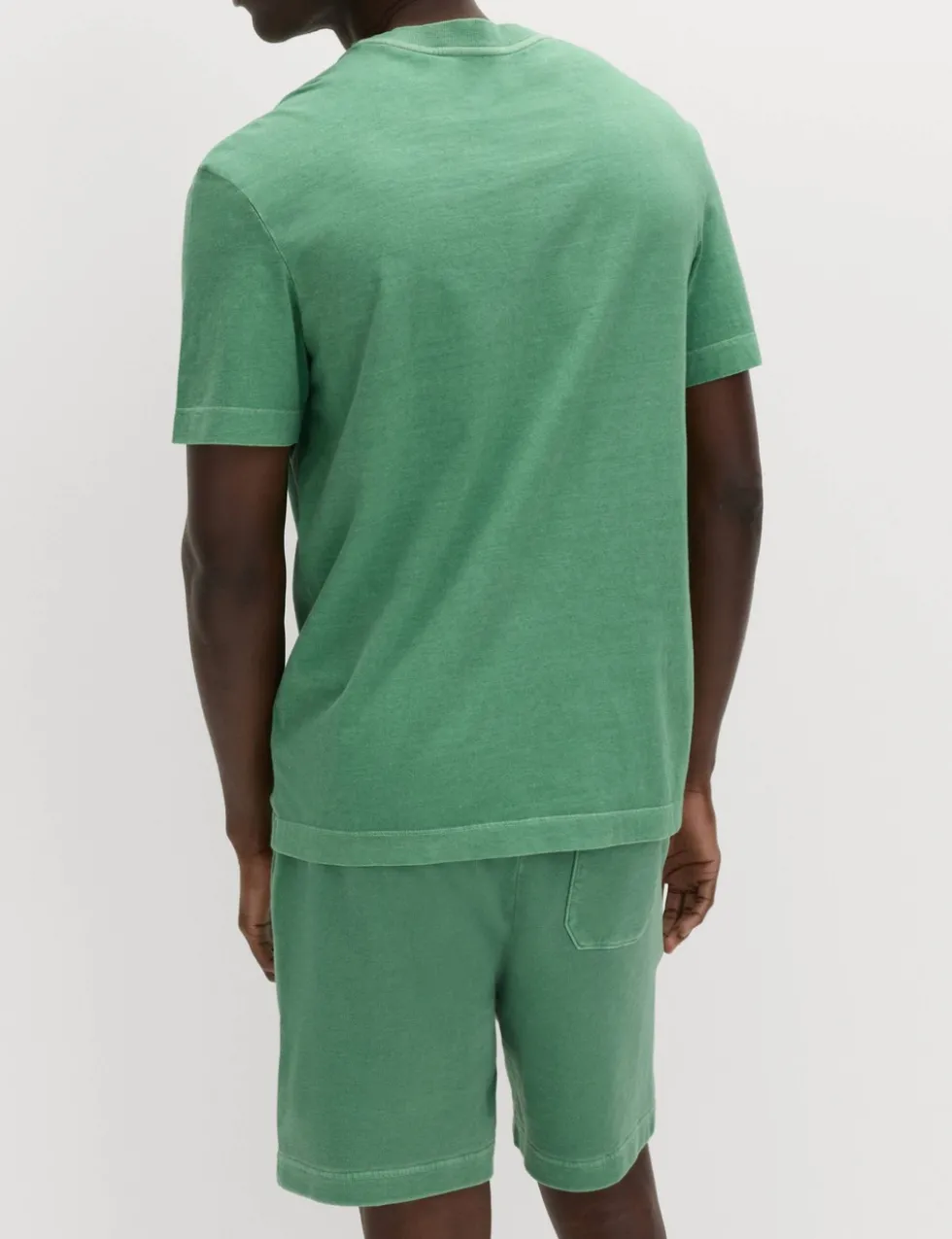 Relaxed Pure Cotton Garment Dyed T-Shirt
