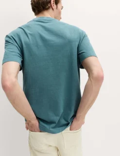 Relaxed Pure Cotton Garment Dyed T-Shirt
