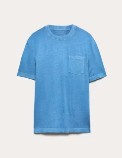 Relaxed Pure Cotton Garment Dyed T-Shirt