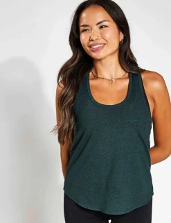 Reset Scoop Neck Racer Back Vest Top