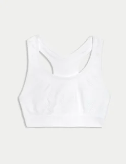 Reversible Seamless Medium Support Sports Bra