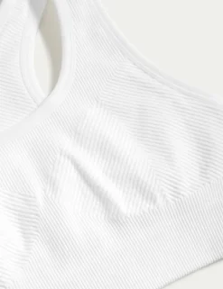Reversible Seamless Medium Support Sports Bra