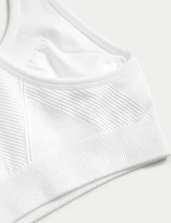 Reversible Seamless Medium Support Sports Bra