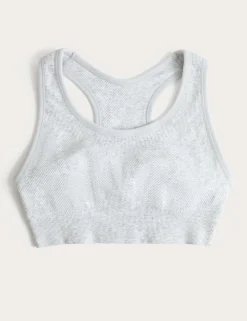 Reversible Seamless Medium Support Sports Bra
