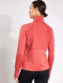 Revna Quilted Funnel Neck Sports Jacket