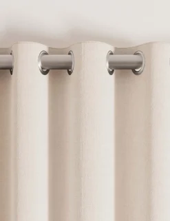 Rhapsody Lined Eyelet Curtains