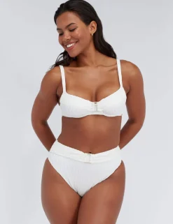 Riad Textured Bikini Bottoms