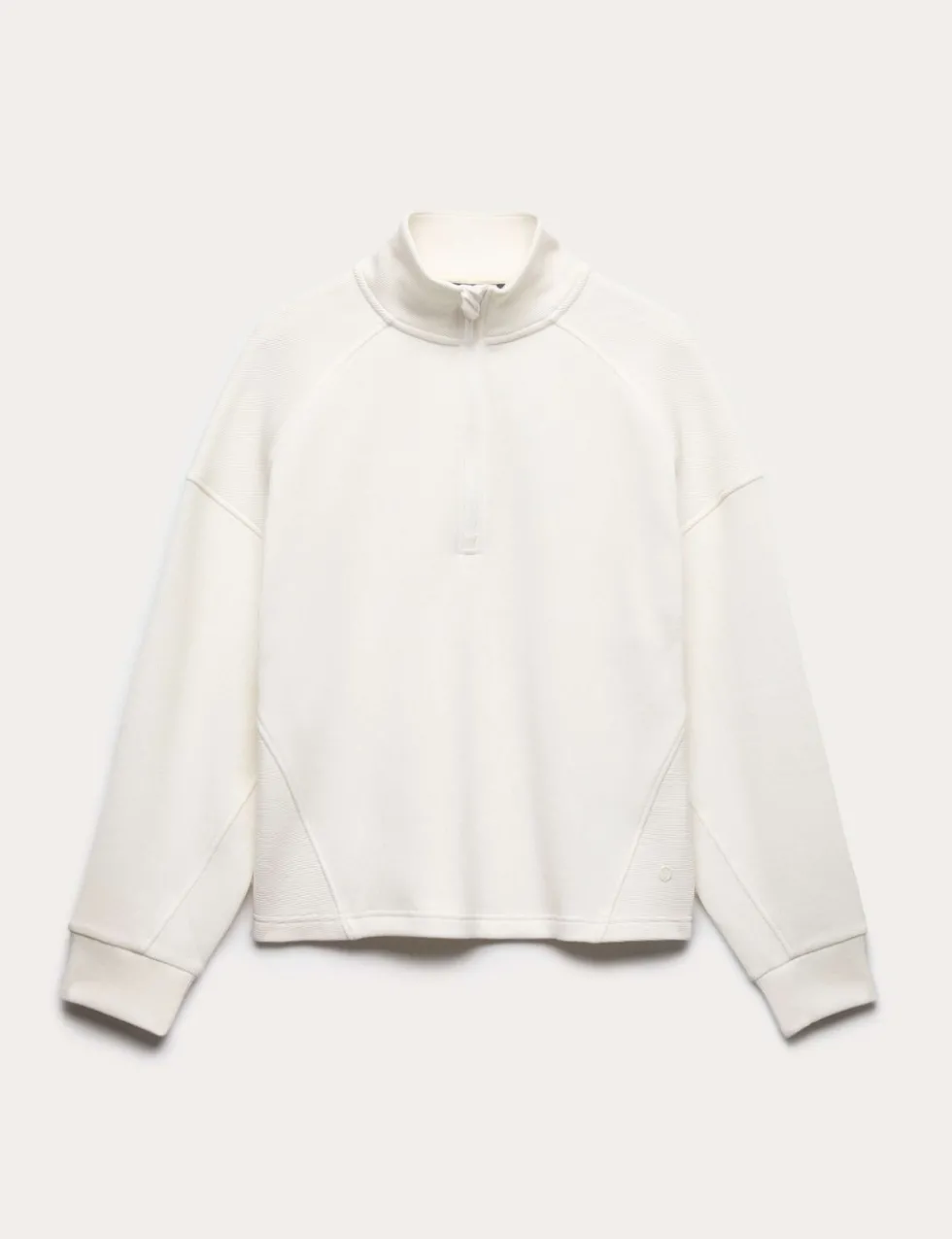 Rib Half Zip Yoga Sweatshirt
