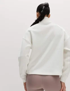 Rib Half Zip Yoga Sweatshirt