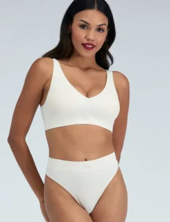 Rib Seamless High Waisted Thong