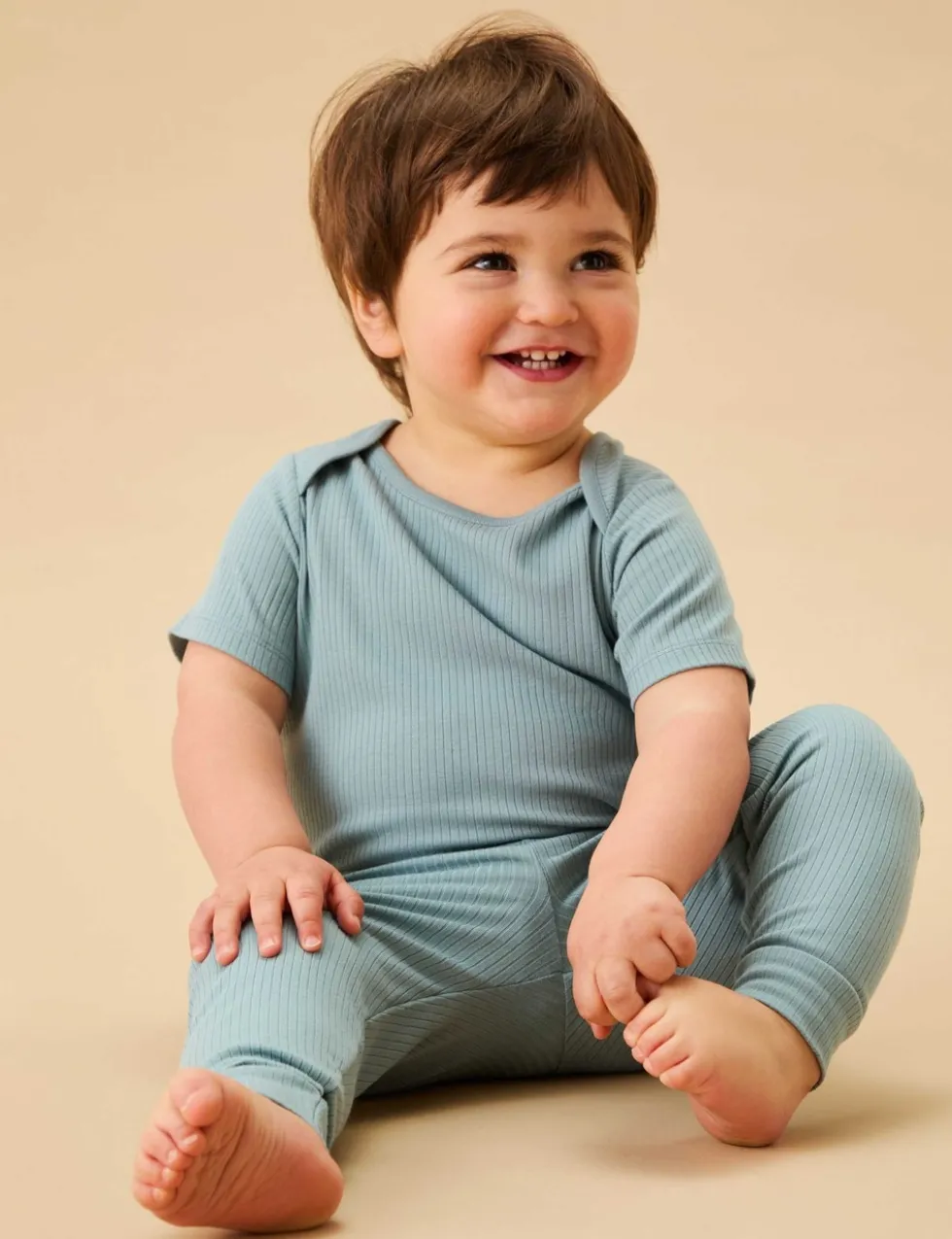 Ribbed Joggers (0-6 Yrs)