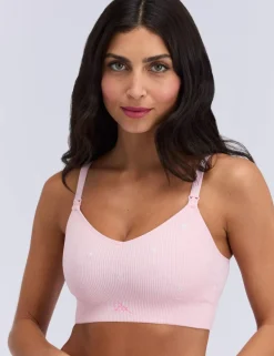 Ribbed Maternity Nursing Bralette