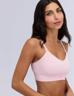 Ribbed Maternity Nursing Bralette