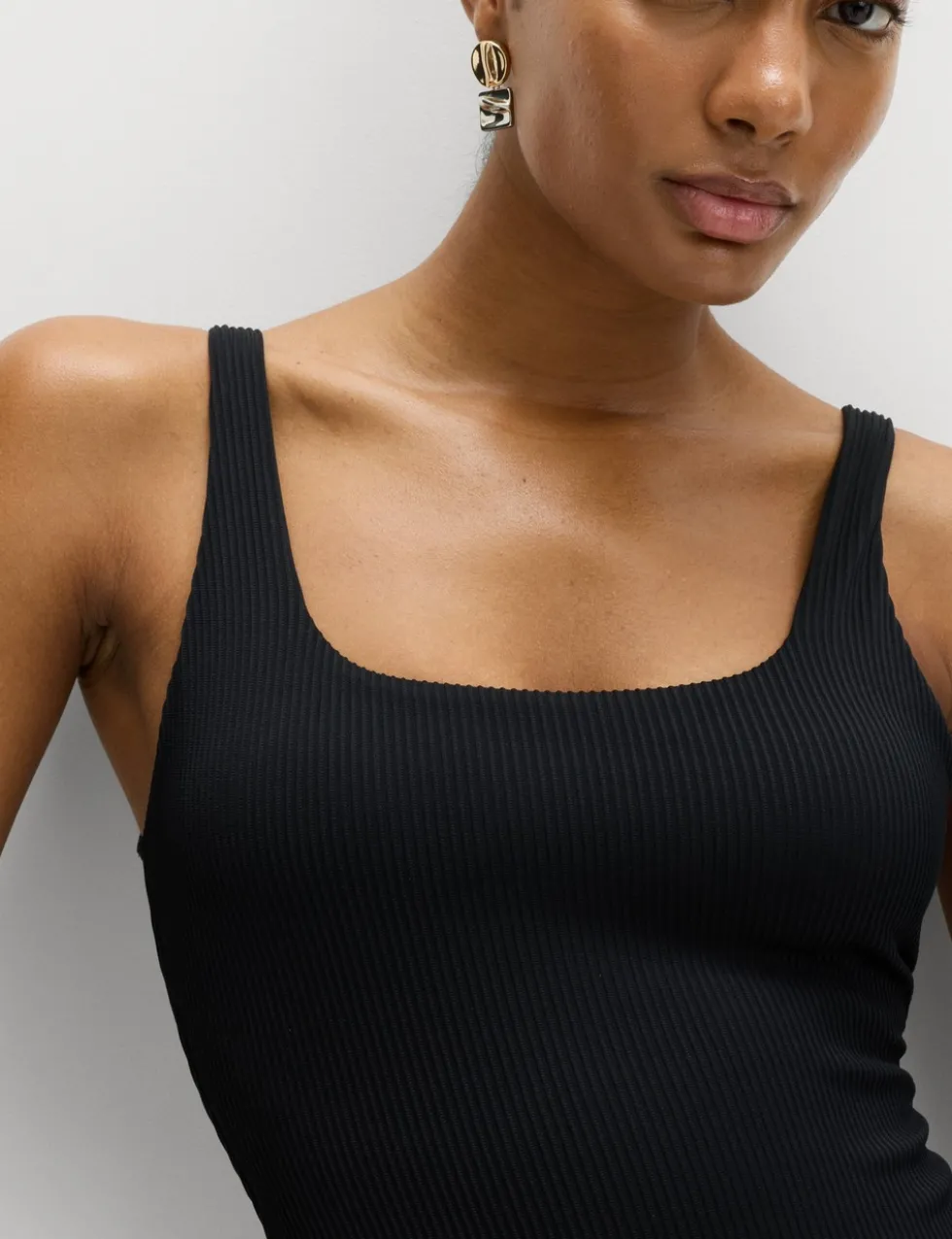 Ribbed Period Swimsuit