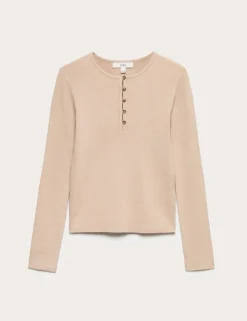 Ribbed Slim Fit Knitted Top