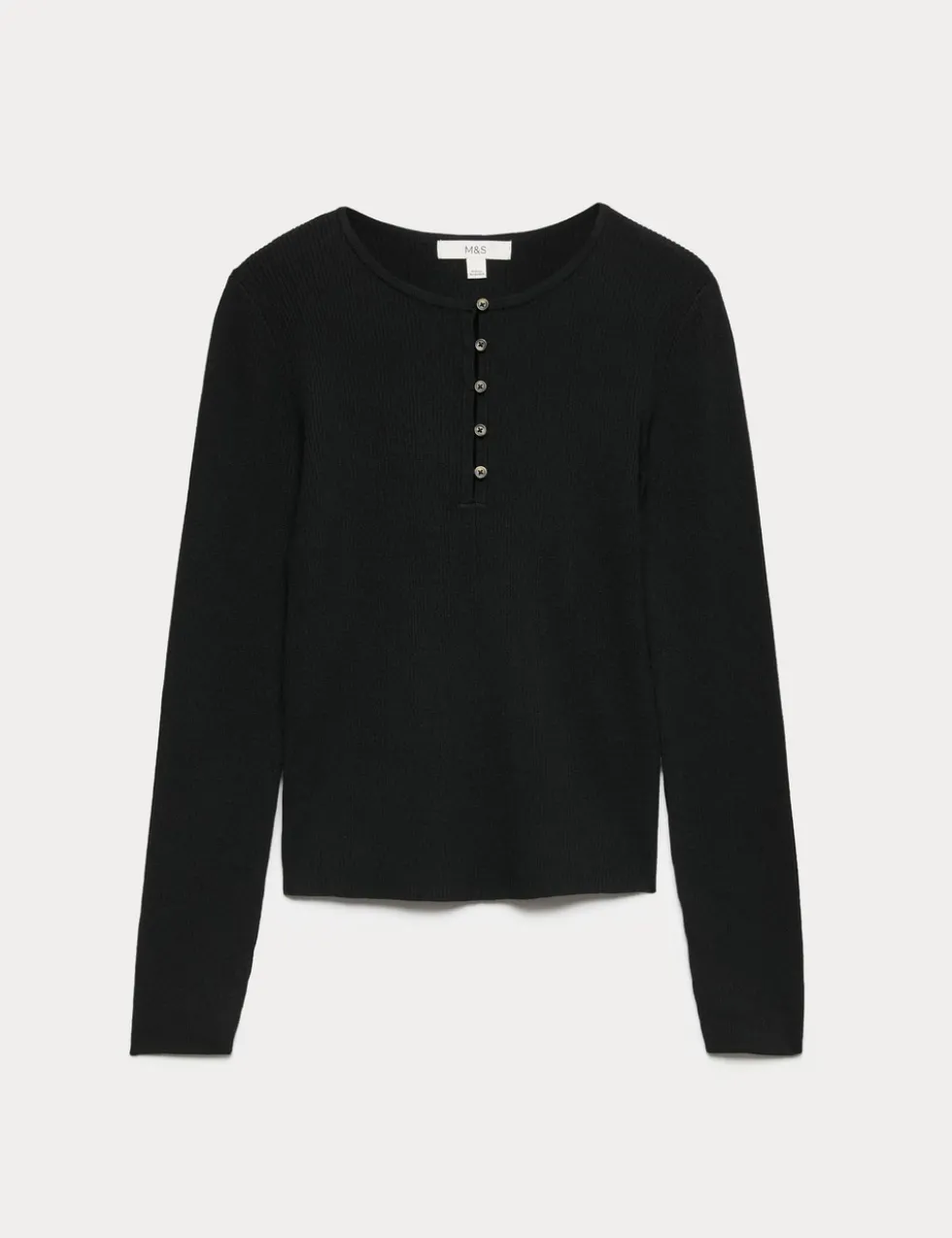 Ribbed Slim Fit Knitted Top
