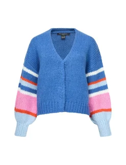 Ribbed V-Neck Cardigan