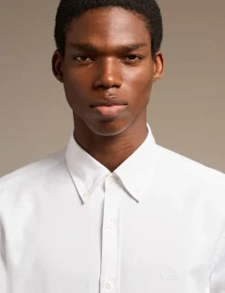 Rickert Regular Fit Pure Cotton Oxford Shirt