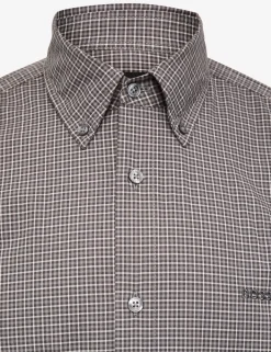 Ricoplus Regular Fit Cotton Rich Checked Oxford Shirt