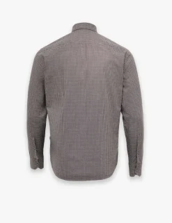 Ricoplus Regular Fit Cotton Rich Checked Oxford Shirt