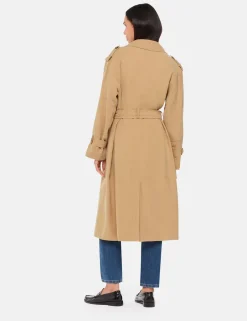 Riley Belted Longline Trench Coat