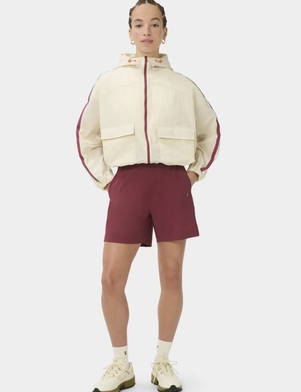 Ripstop Lightweight Hooded Sports Jacket