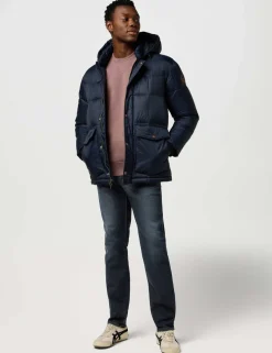 River Straight Fit Cotton Rich Jeans