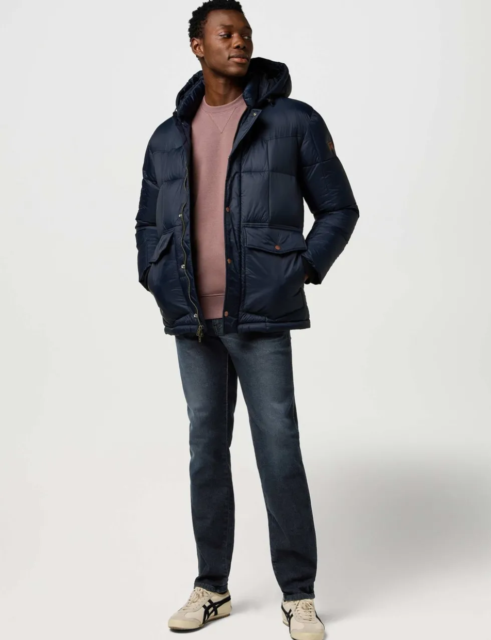River Straight Fit Cotton Rich Jeans