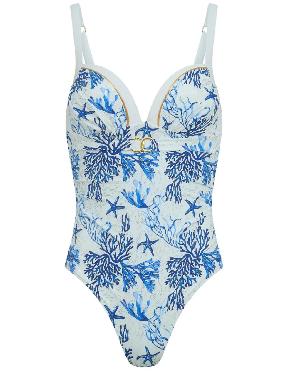 Riviera Tummy Control Printed Padded Swimsuit