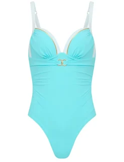 Riviera Tummy Control Ruched Padded Swimsuit
