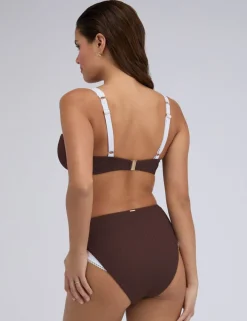 Rivoli Picot Textured Wired Bikini Top (B-G)