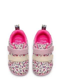 Roamer Leopad Print Trainers (2-5½ Small)