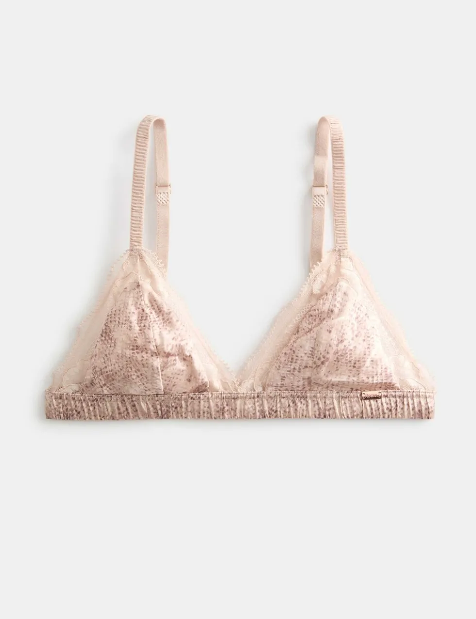 Rosalie Silk & Lace Non Wired Bralette (A-E)