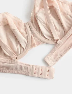 Rosalie Silk & Lace Wired Balcony Bra (A-E)