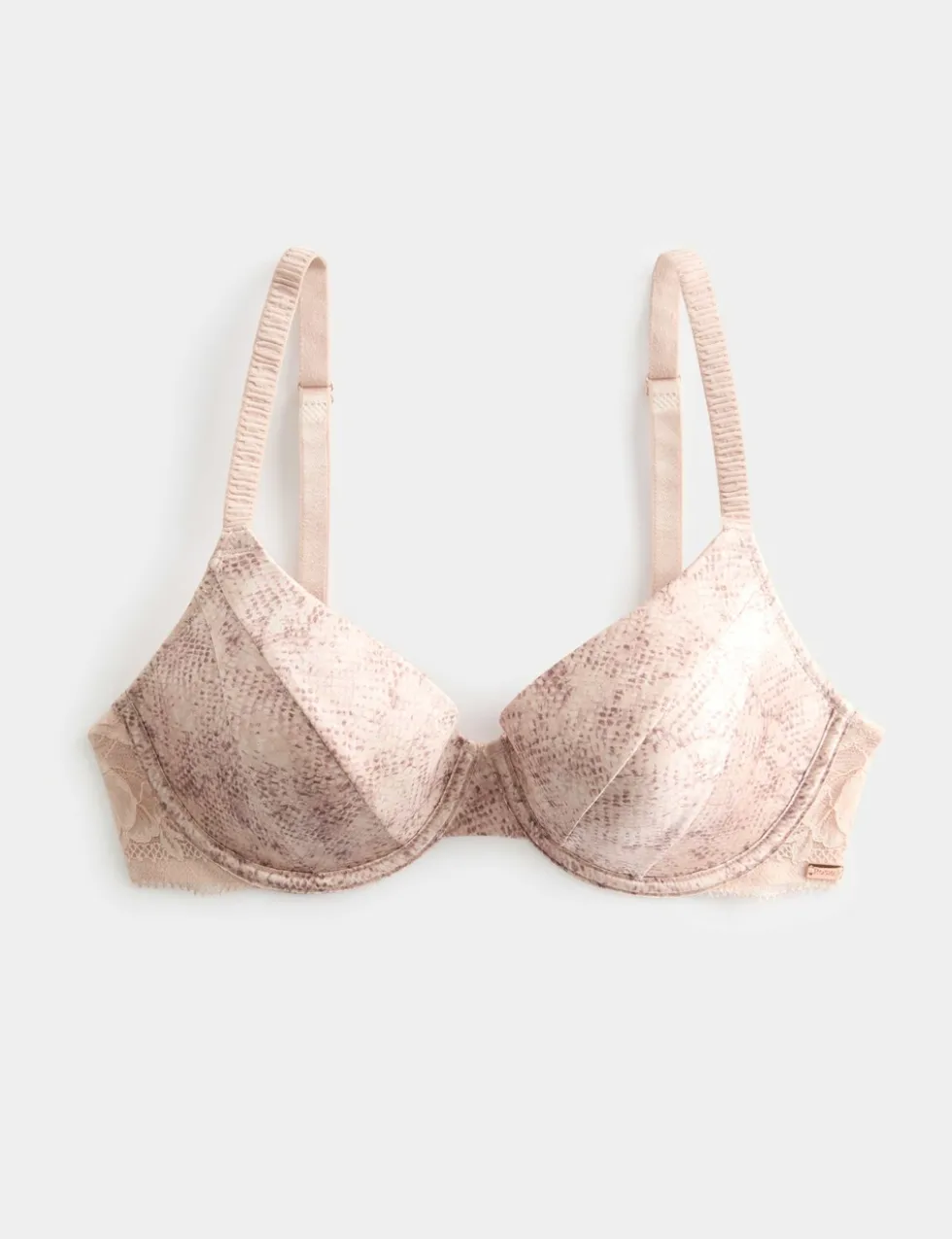 Rosalie Silk & Lace Wired Full Cup Bra (A-E)