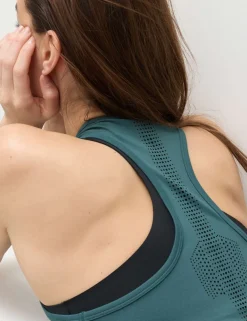 Round Neck Laser Cut Vest Top
