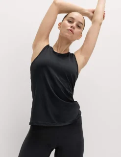 Round Neck Laser Cut Vest Top