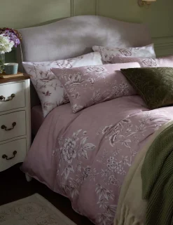 Rowsham Garden Pure Cotton Sateen Bedding Set