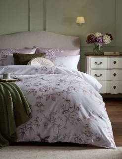 Rowsham Garden Pure Cotton Sateen Bedding Set