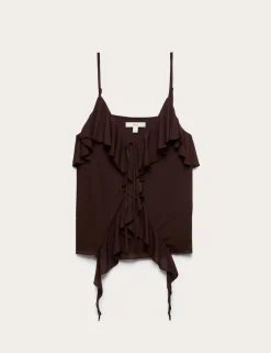 Ruffle Floaty Cami Top