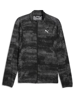 Run Velocity Graphic Print Sports Jacket