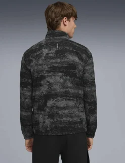Run Velocity Graphic Print Sports Jacket