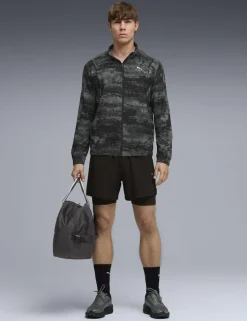 Run Velocity Graphic Print Sports Jacket