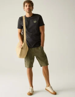 Ruwan Pure Cotton Cargo Shorts